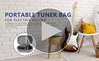 Amazon | Musiin ギターチューナー用ハードケース、ポータブル